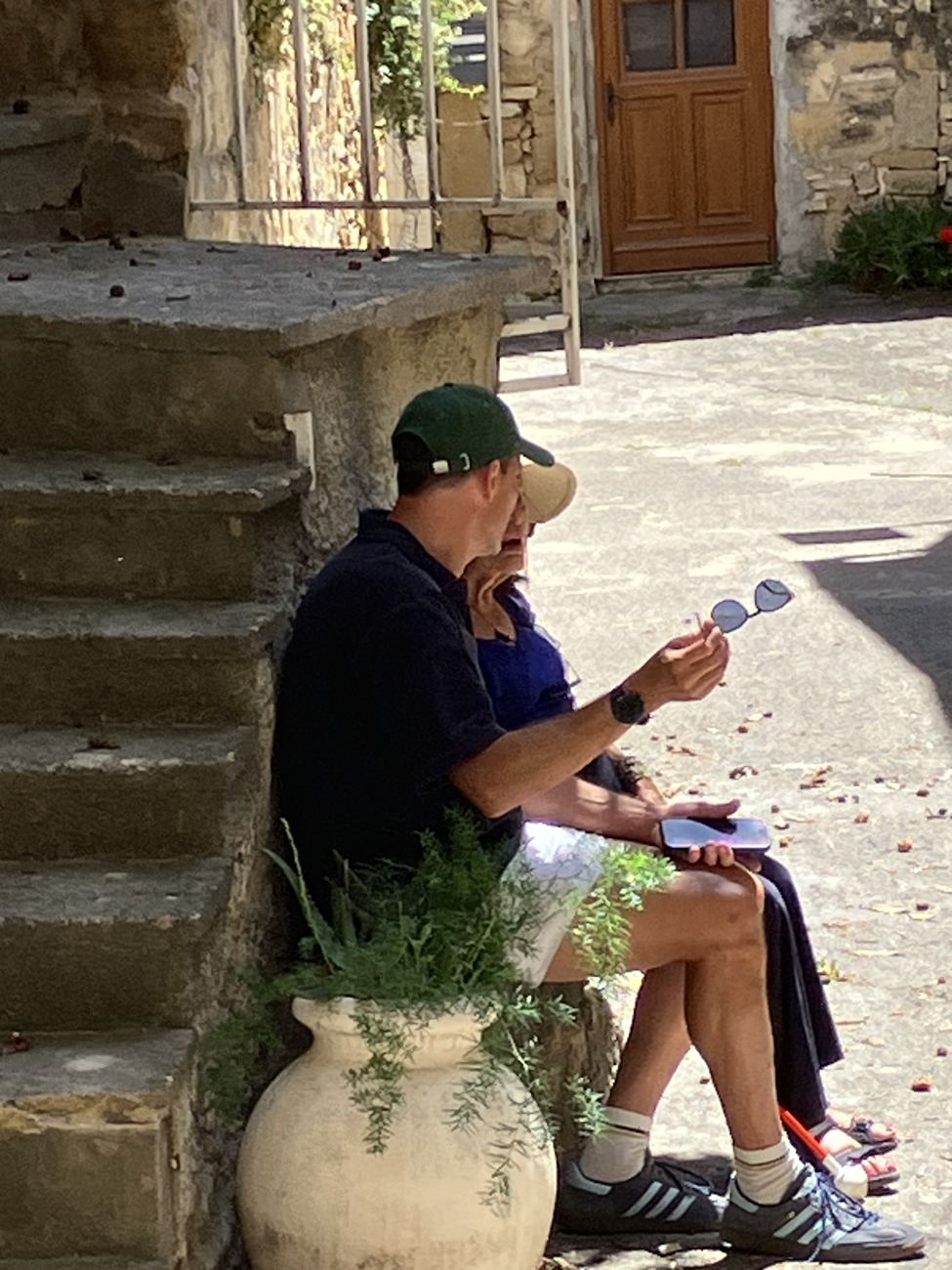 The steps, briefly, the phone