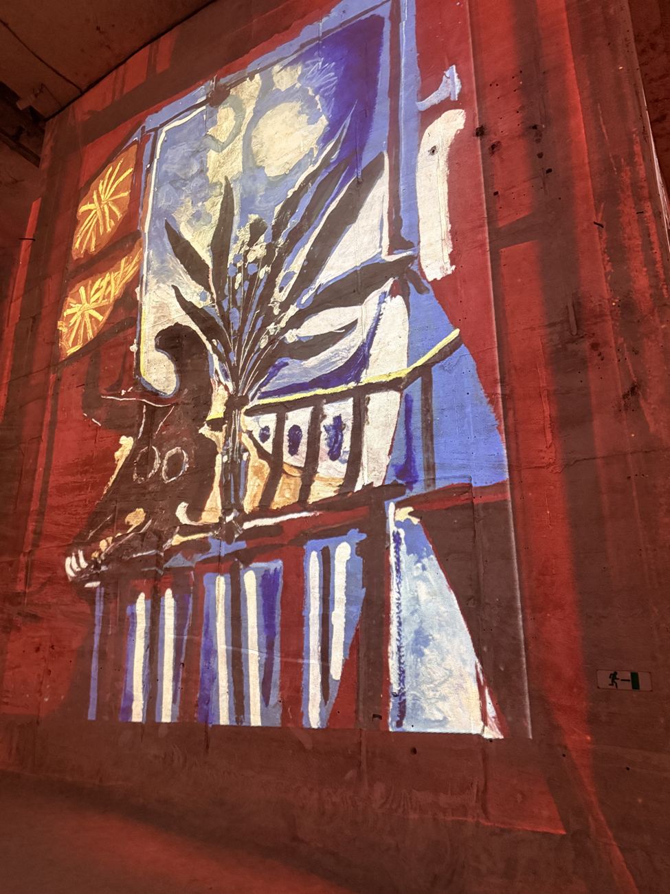 Picasso at the window