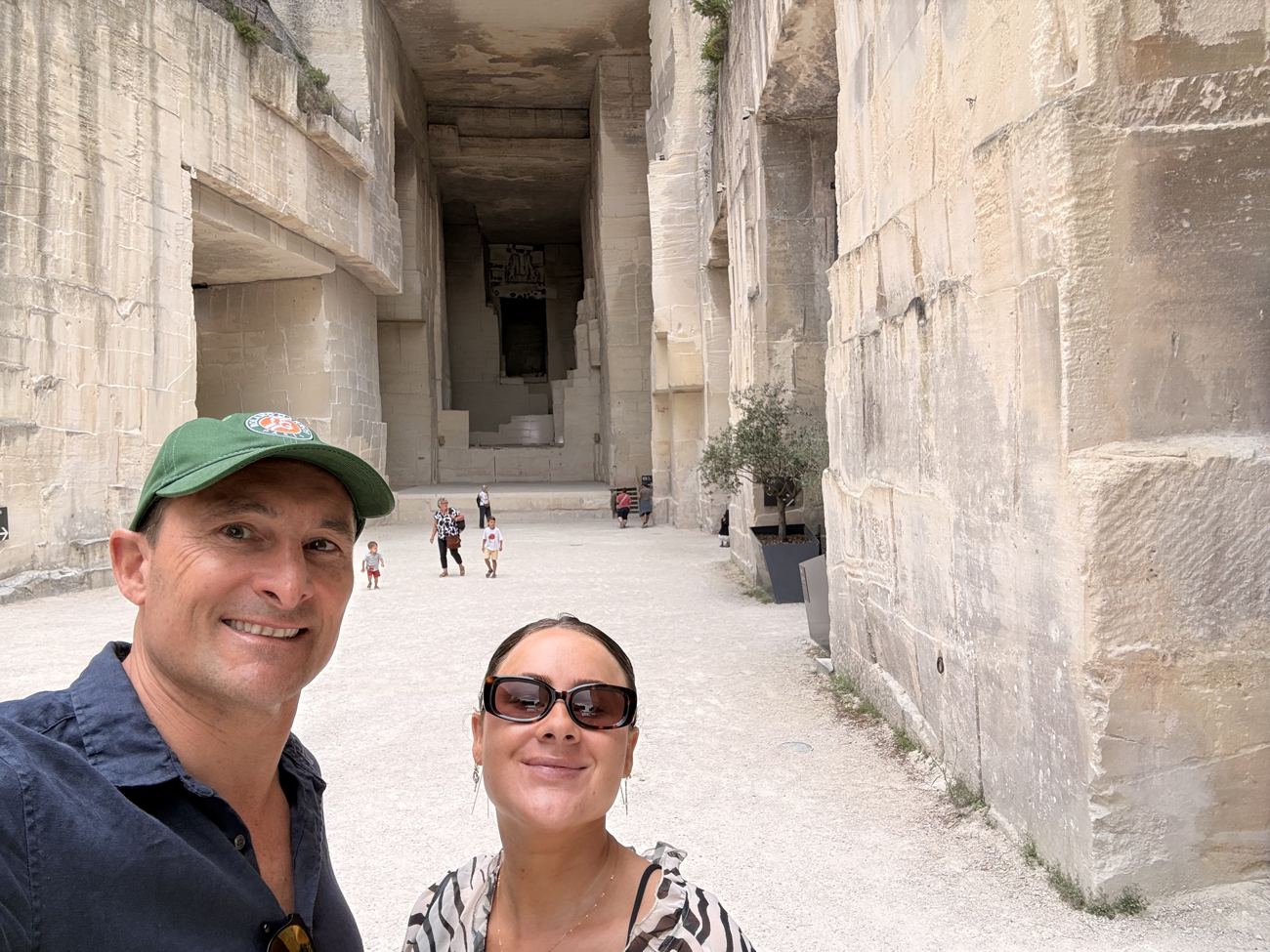 Two in the quarry corridor