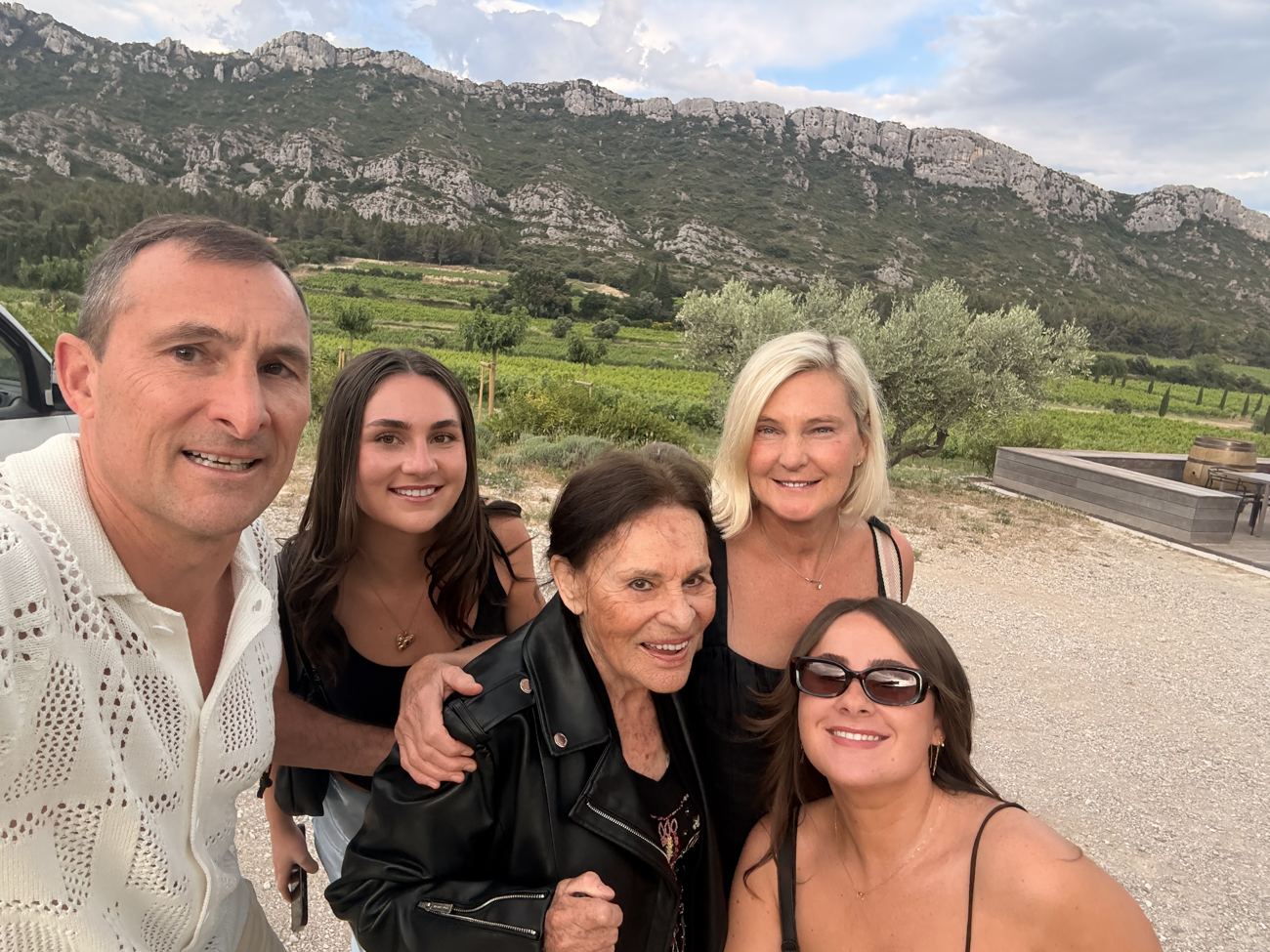 Five against the Alpilles