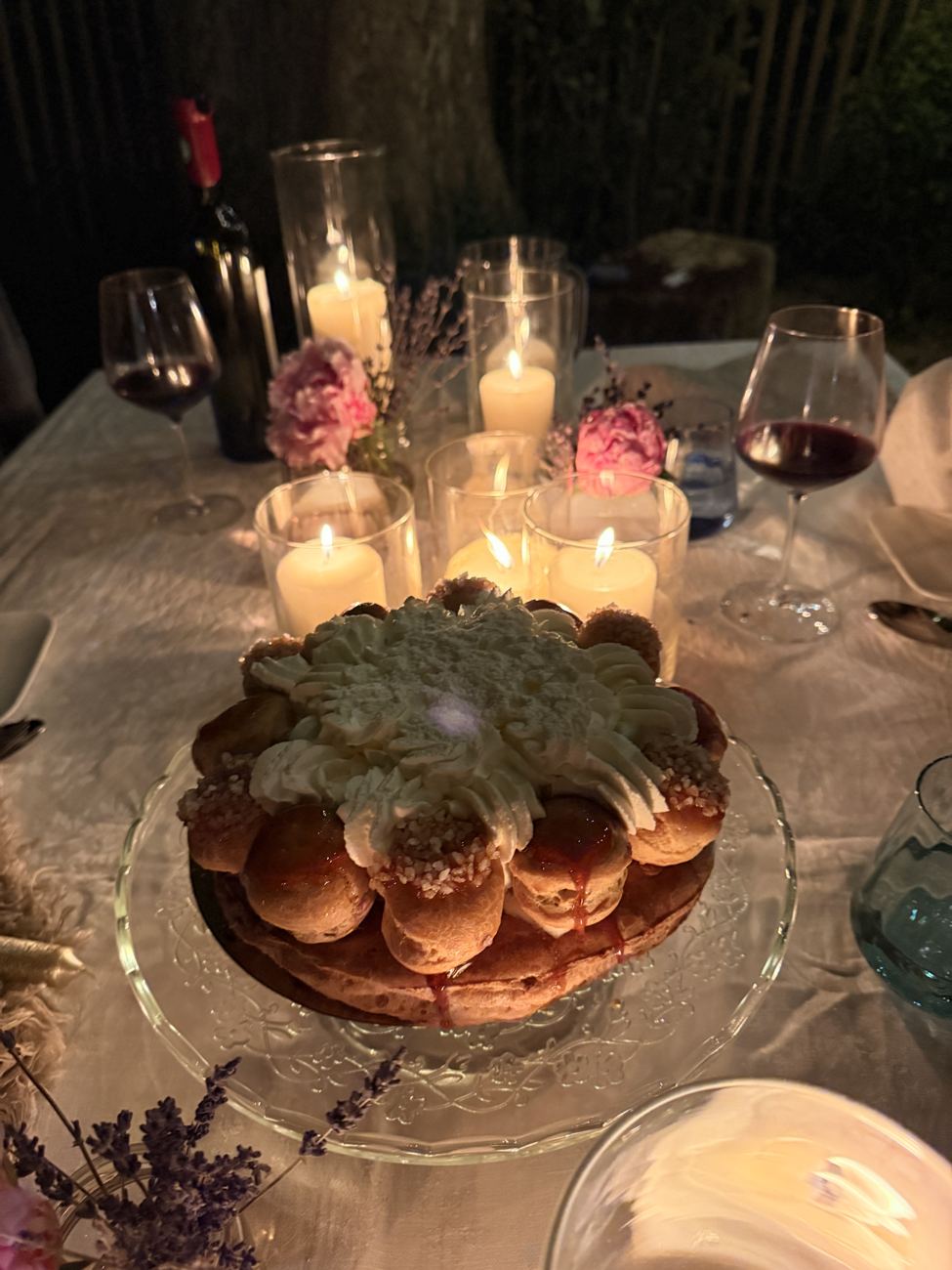 The Saint-Honoré, candlelit