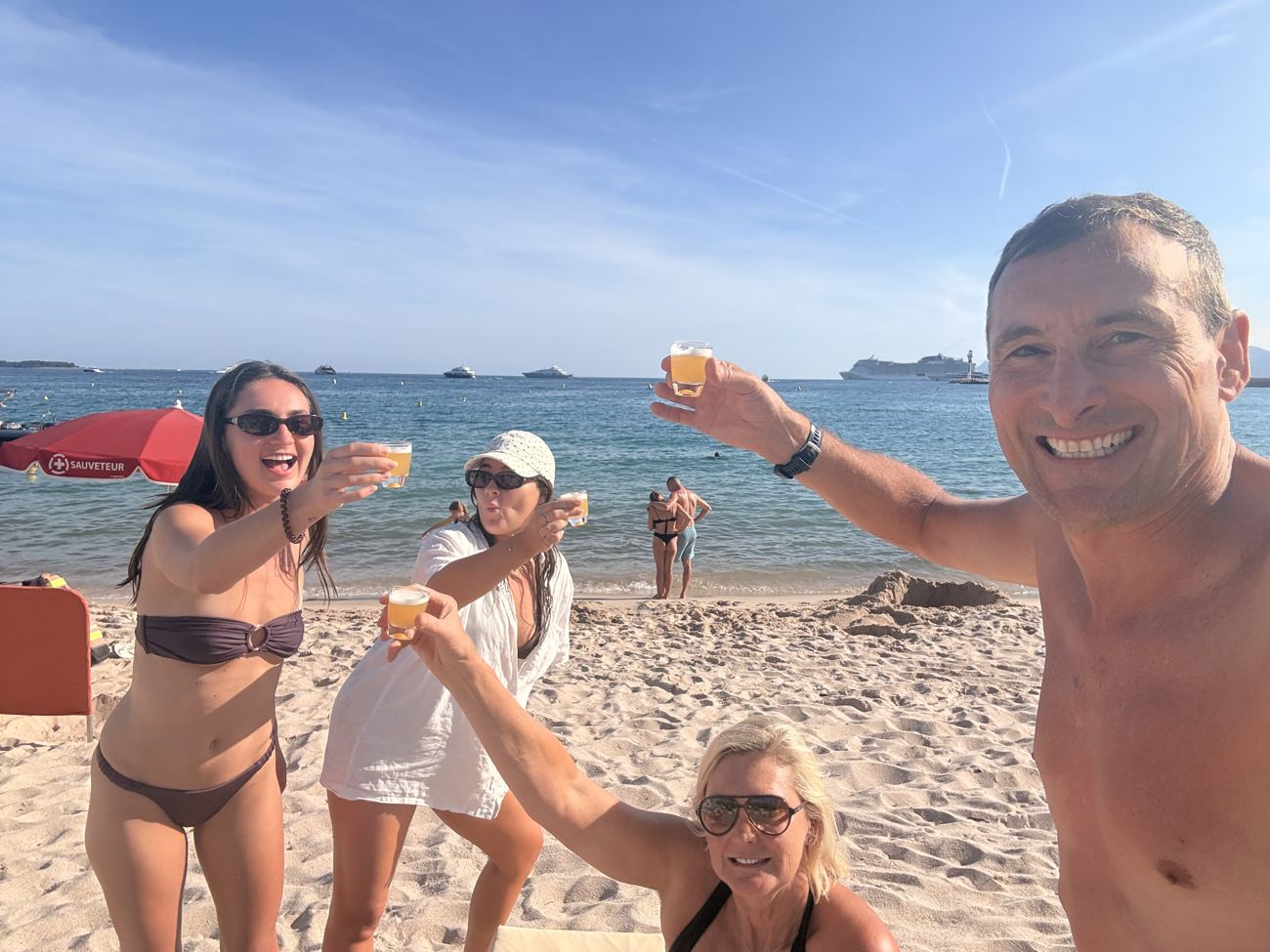 The beach toast