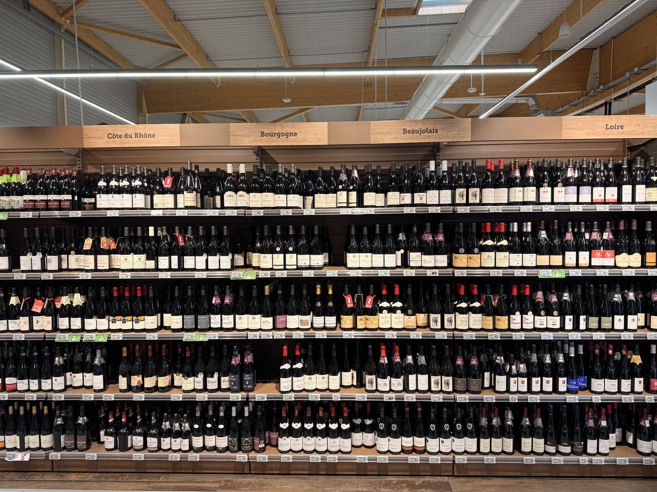 Provisioning, aisle by aisle