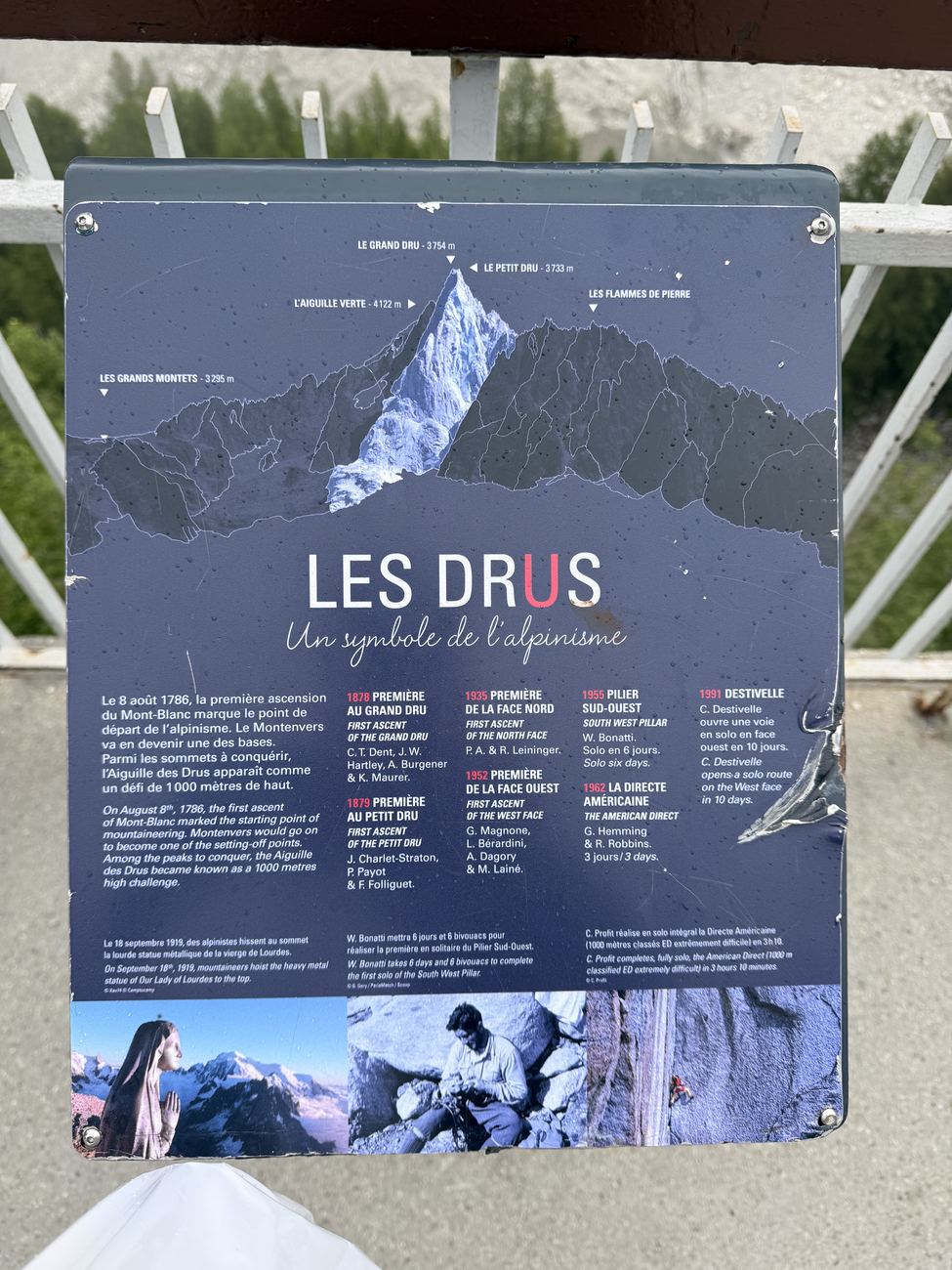 Les Drus, explained
