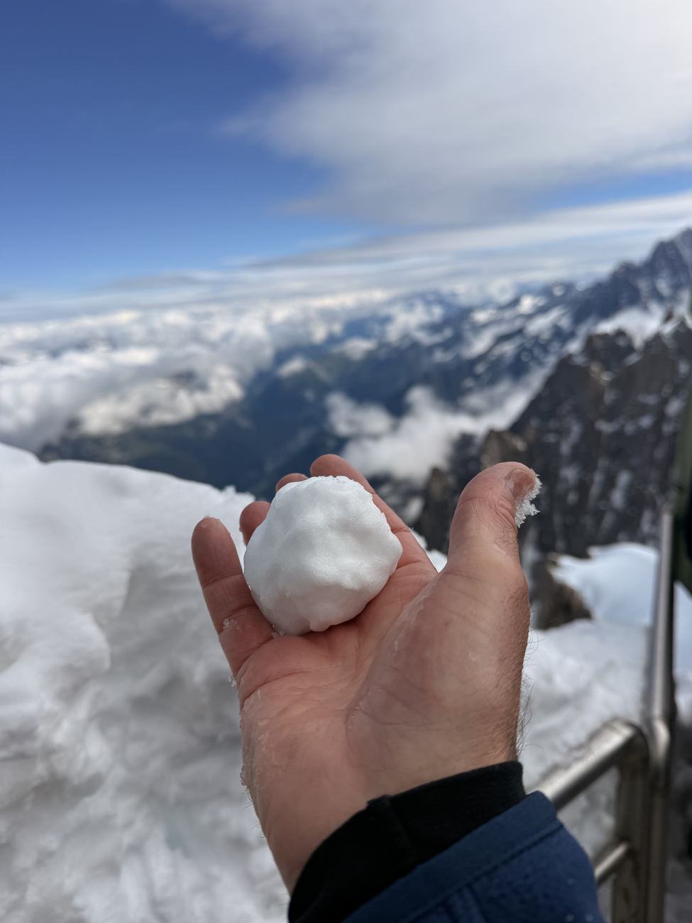 A snowball in June