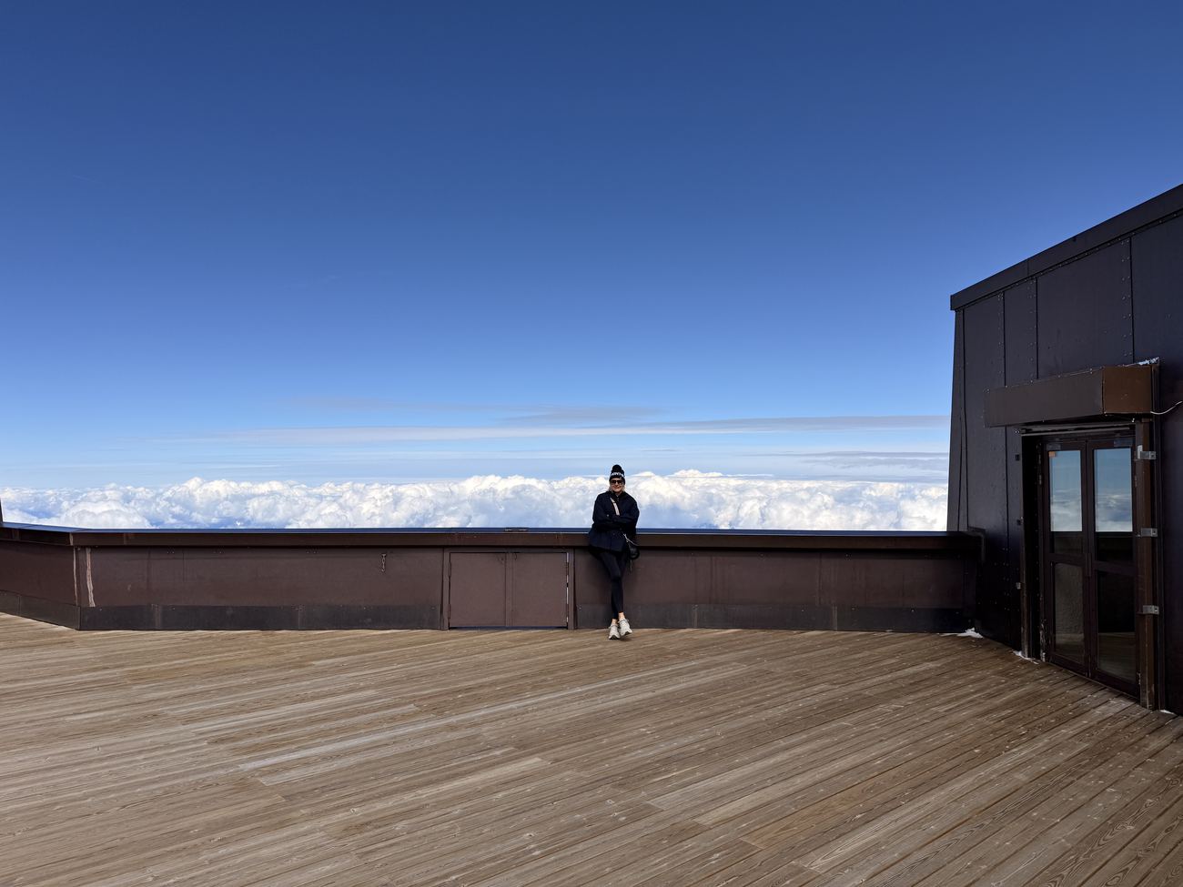 A terrace above the clouds