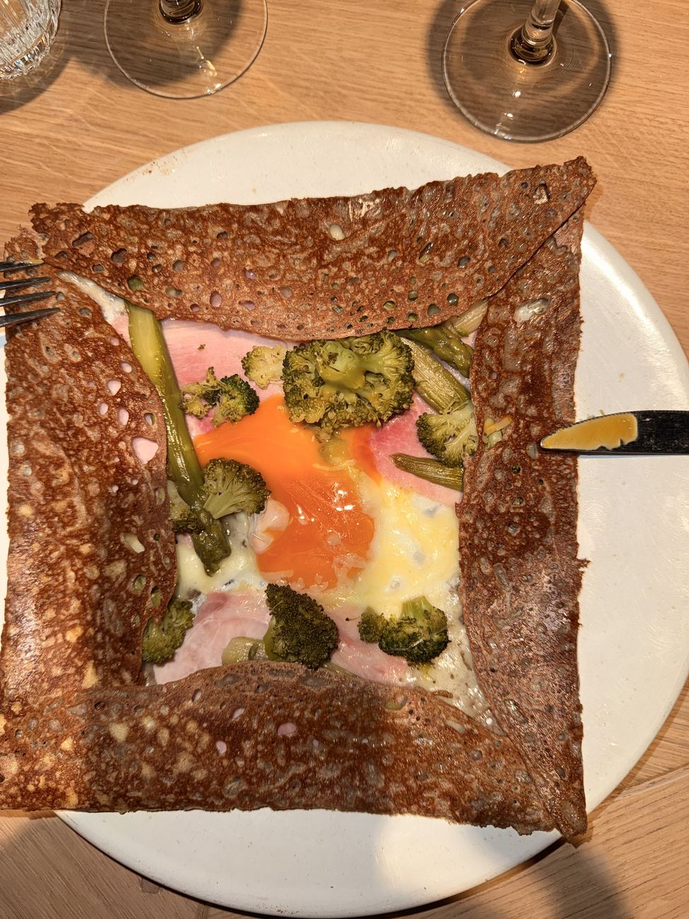 A galette for lunch