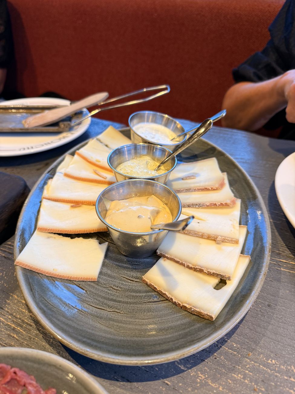 Cheese for the iron