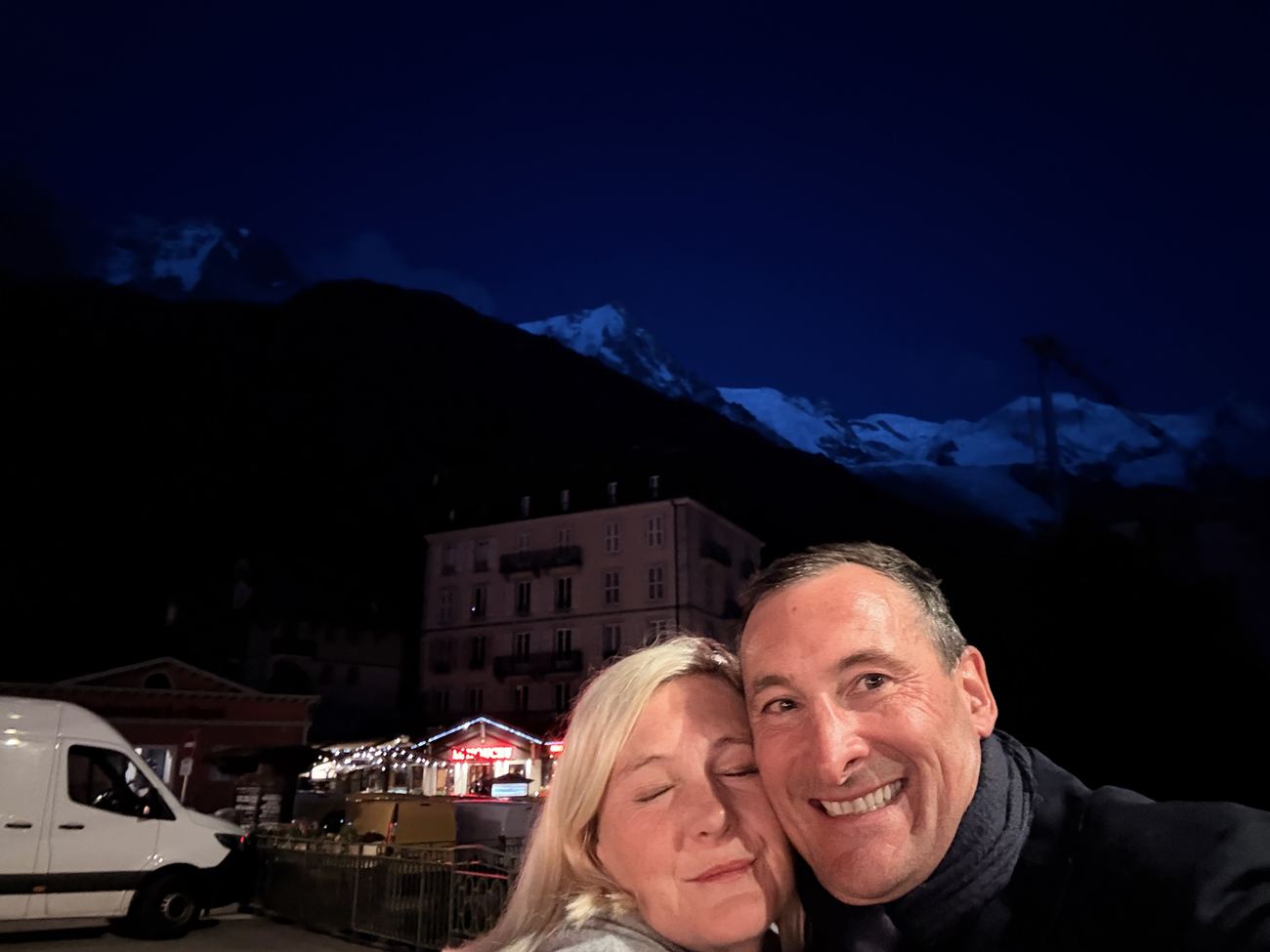 Night in the square