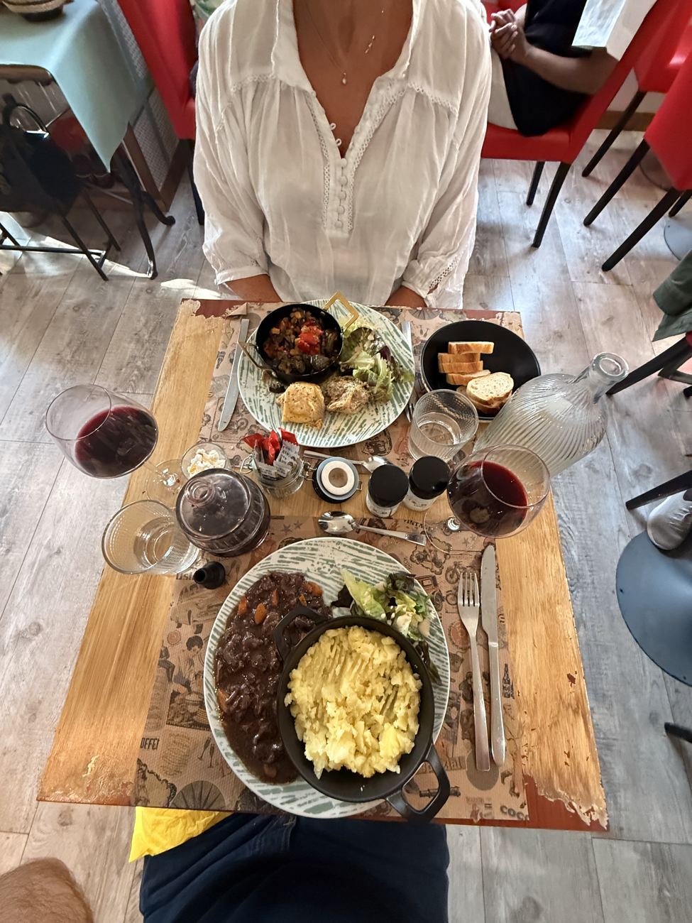 The arrival table